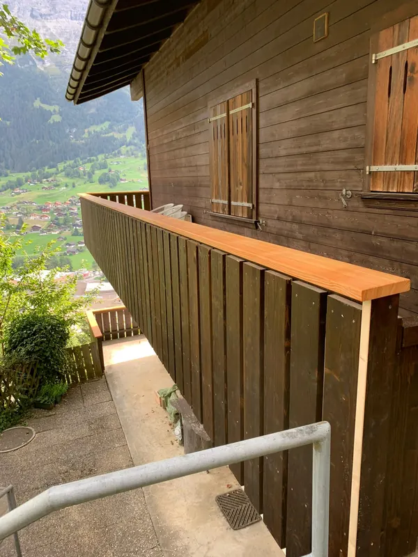 Balkonerneuerung in Grindelwald – Bild 7 von 16
