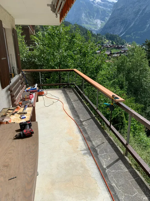 Balkonerneuerung in Grindelwald – Bild 15 von 16