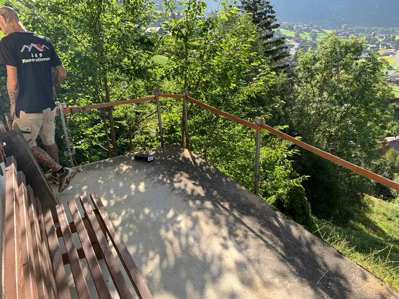 Balkonerneuerung in Grindelwald – Bild 1 von 16
