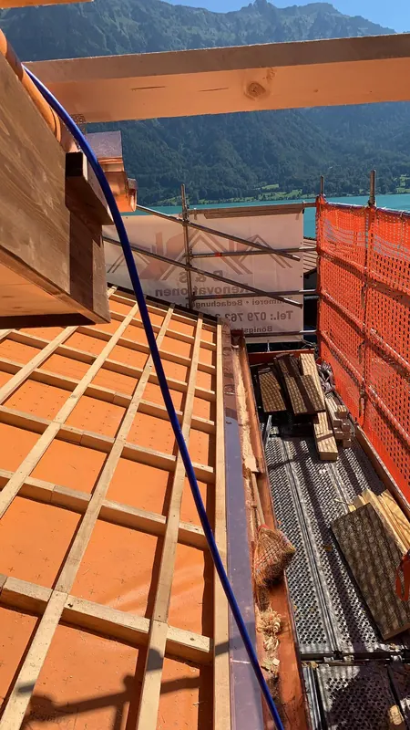 Dachsanierung in Ringgenberg – Bild 1 von 4